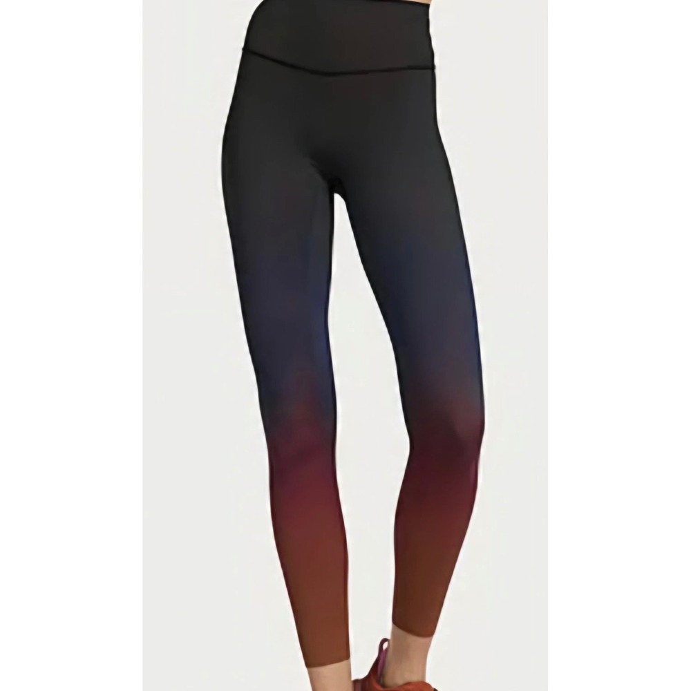 VSX Victoria's‎ Secret Elevate Leggings XS Ombre Blue Terracotta Ombré NWT 25"